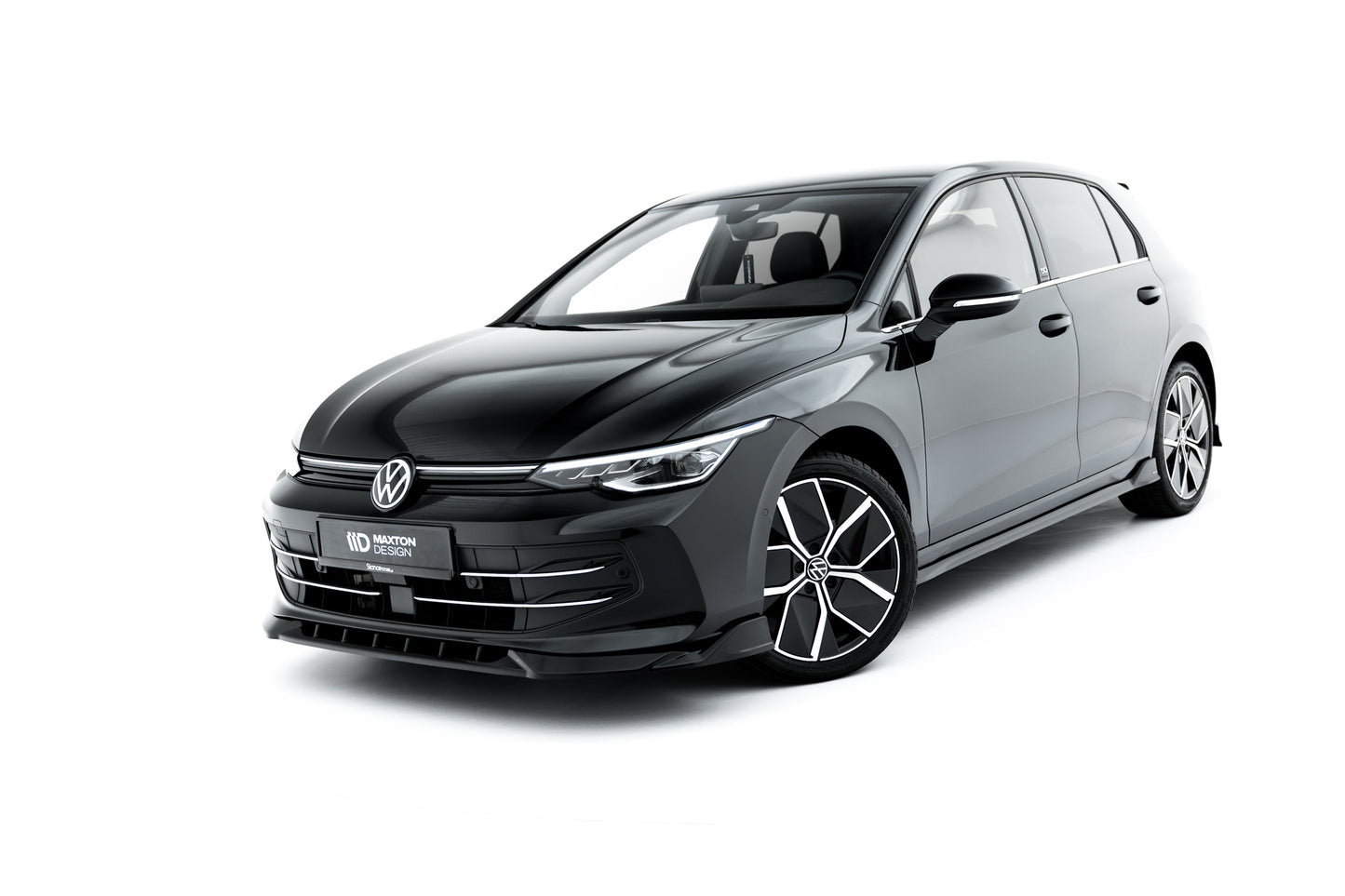 Front Splitter V.1 Volkswagen Golf Hatchback Mk8 Facelift