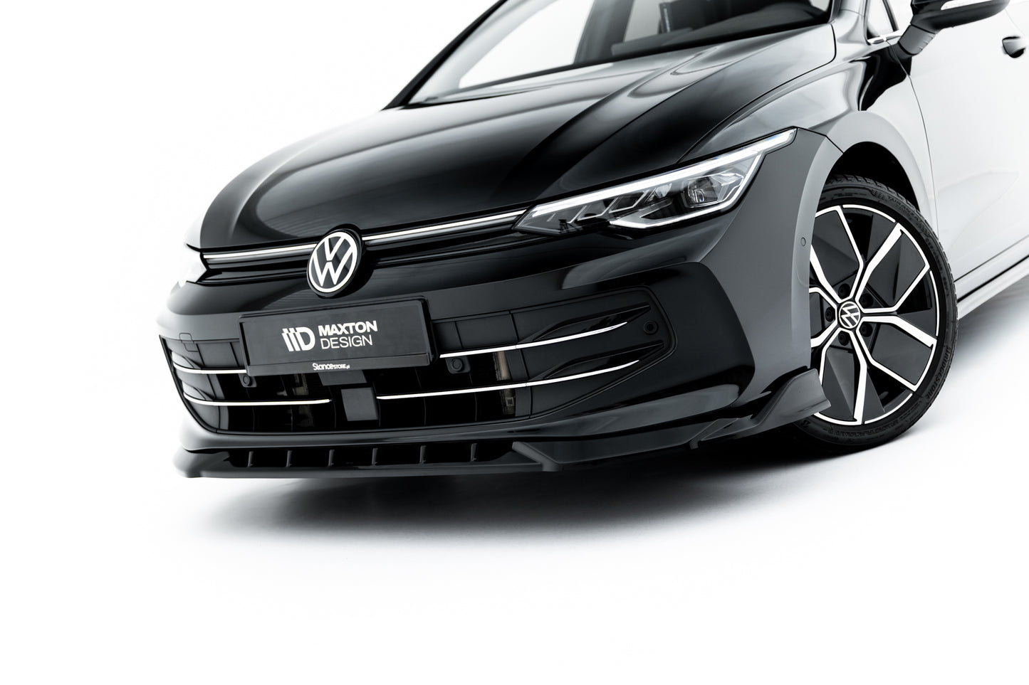Front Splitter V.1 Volkswagen Golf Hatchback Mk8 Facelift
