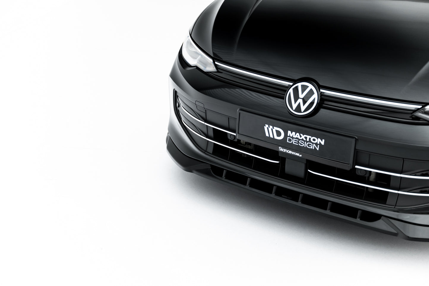 Front Splitter V.1 Volkswagen Golf Hatchback Mk8 Facelift