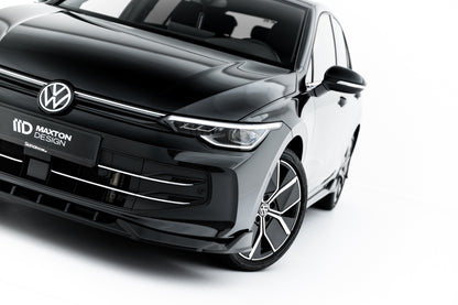 Front Splitter V.1 Volkswagen Golf Hatchback Mk8 Facelift