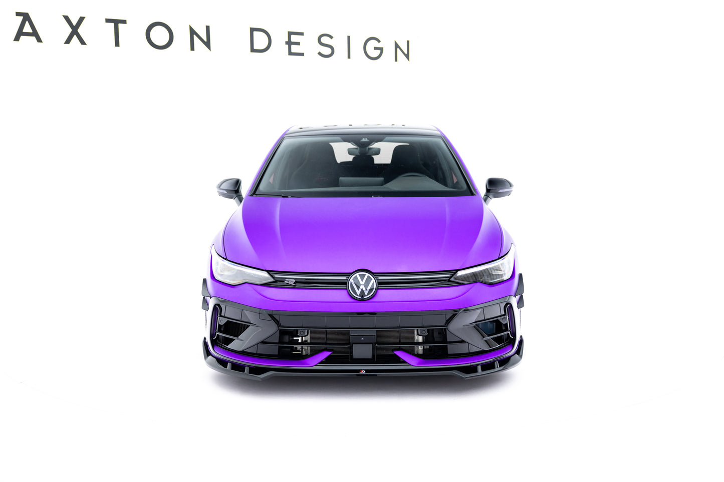 Front Splitter V.1 Volkswagen Golf R Hatchback Mk8 Facelift