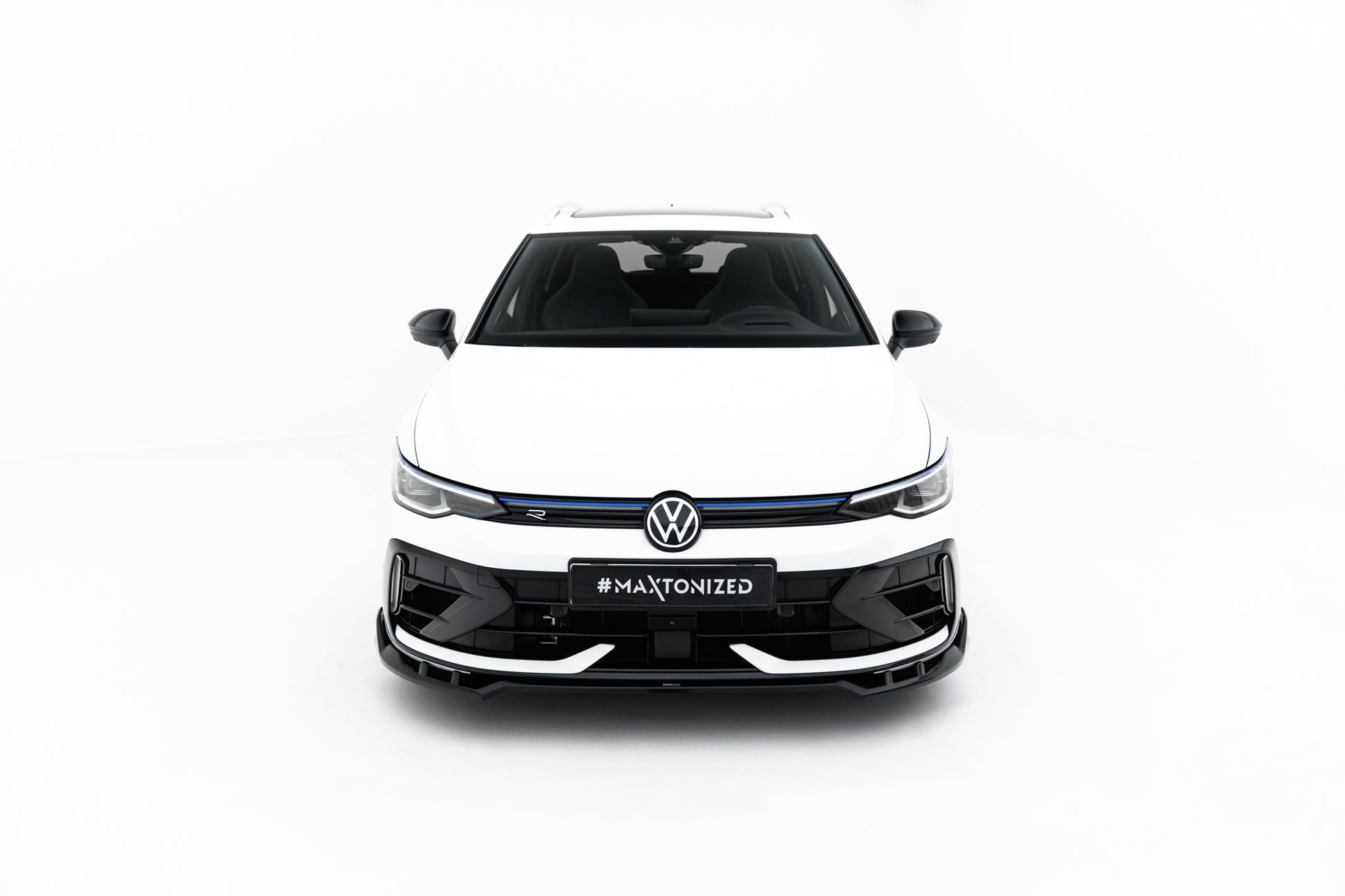 Front Splitter V.1 Volkswagen Golf R Variant Mk8 Facelift