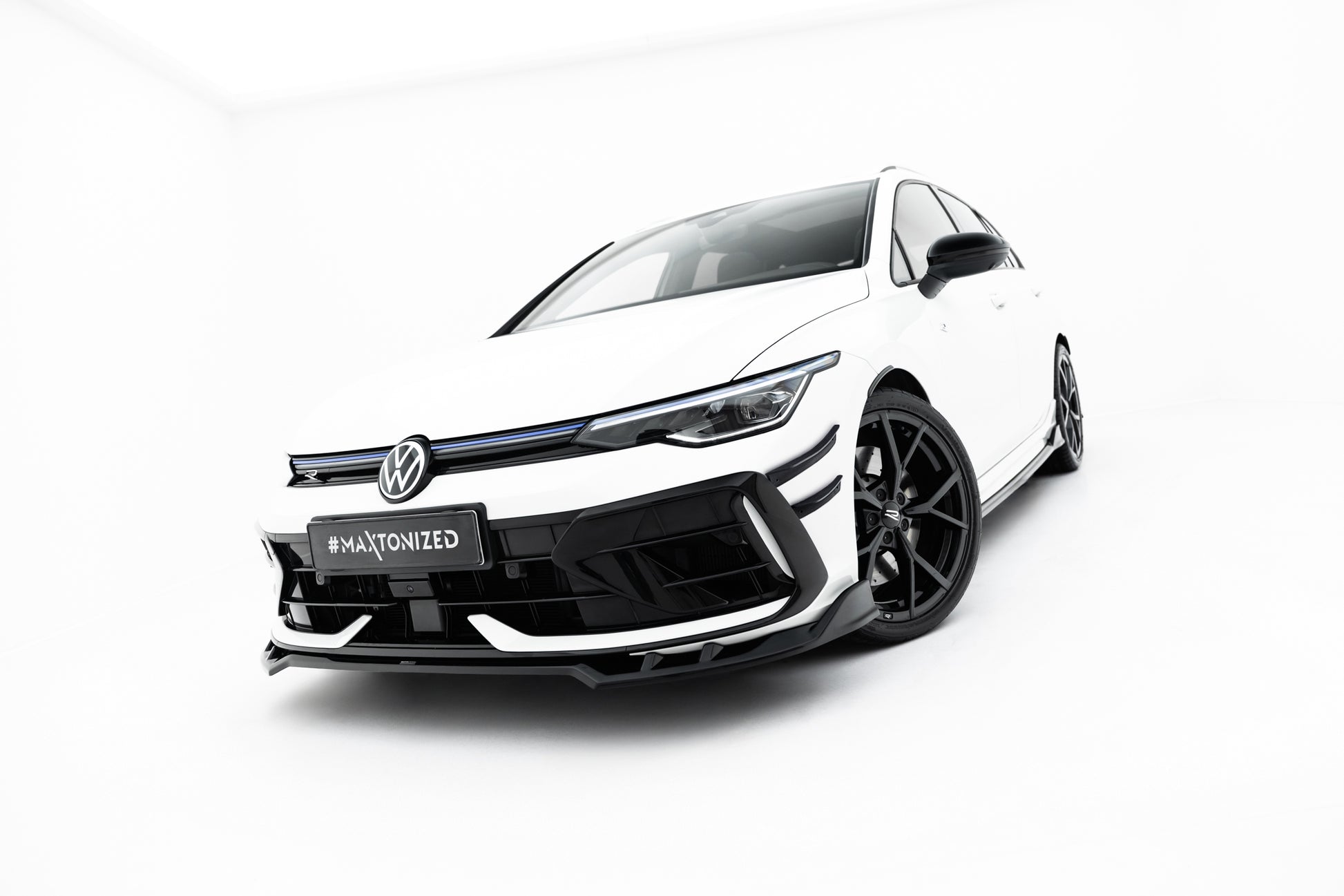 Front Splitter V.1 Volkswagen Golf R Variant Mk8 Facelift