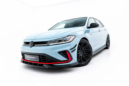 Front Splitter V.1 Volkswagen Jetta GLI Mk7 Facelift 2