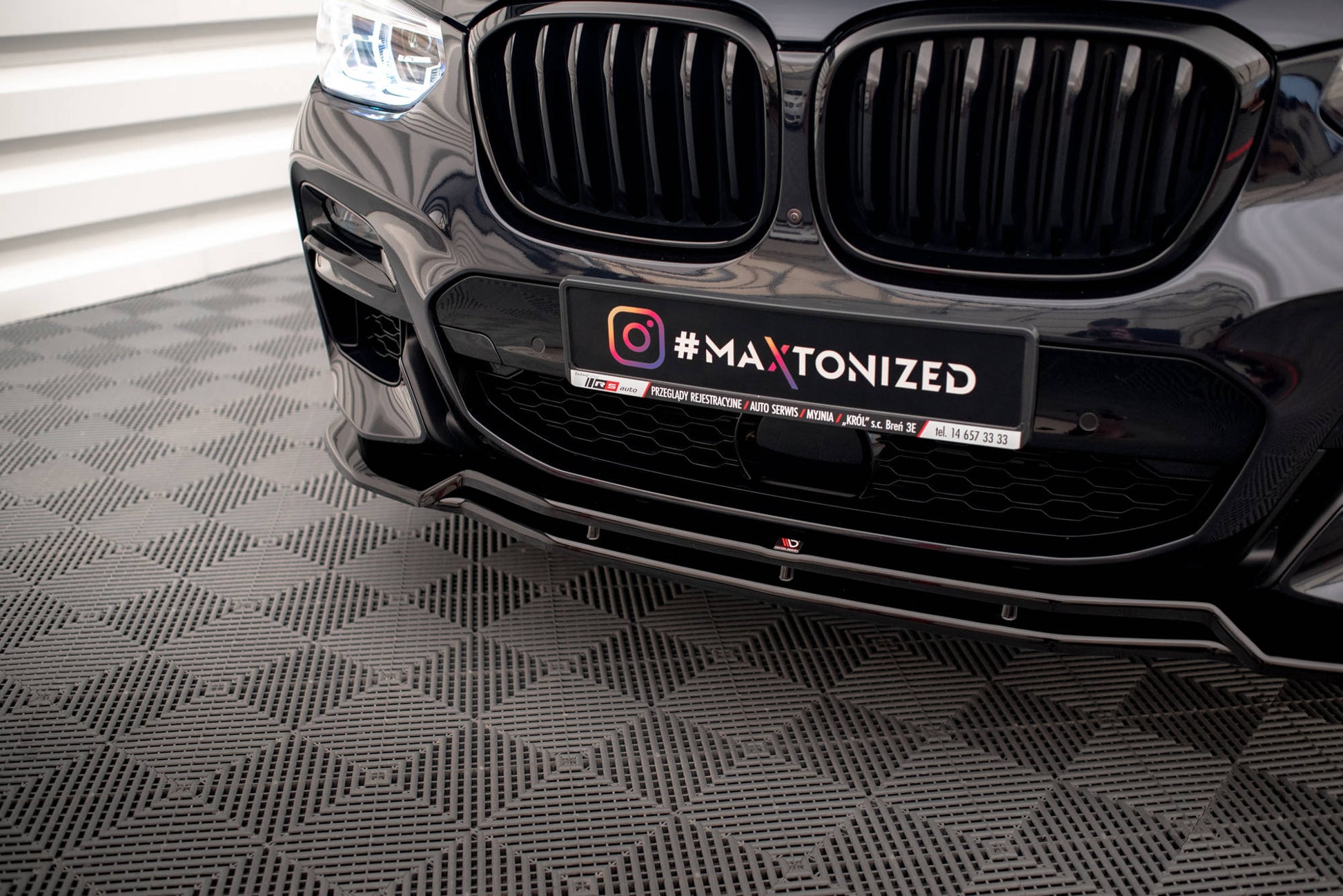 Front Splitter V.1 for BMW X3 M40d / M40i / M-Pack G01