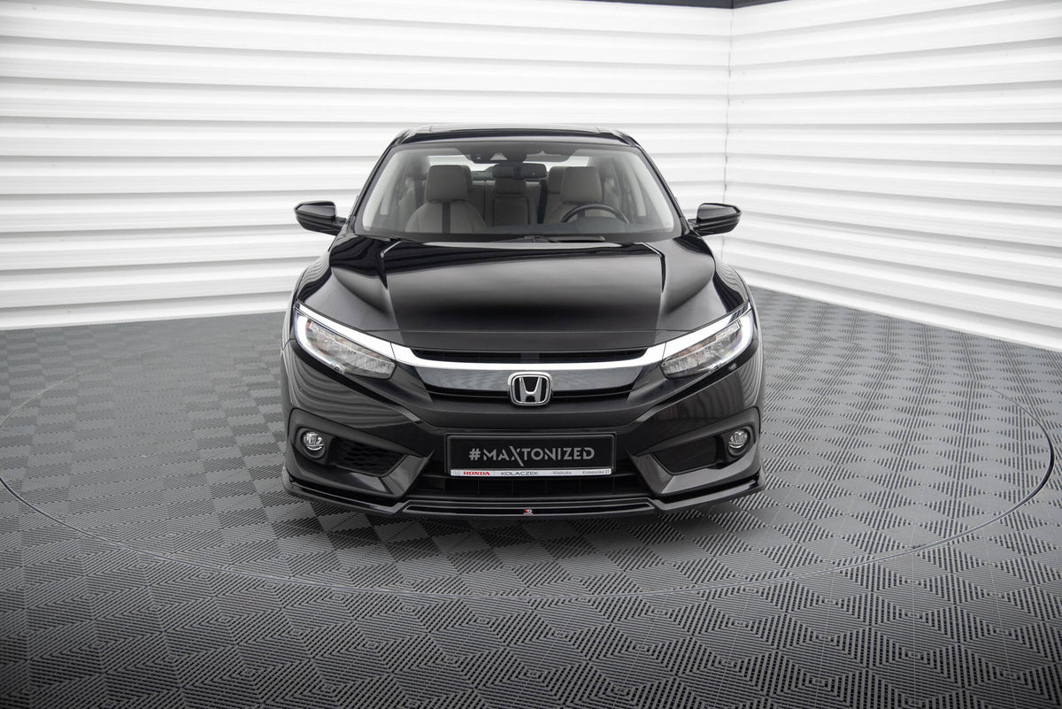 Front Splitter V.2 Honda Civic Sedan Mk10