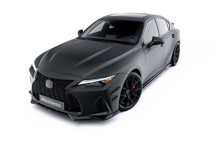 Front Splitter V.2 Lexus IS 500 Mk3 Facelift 2 (XE30)