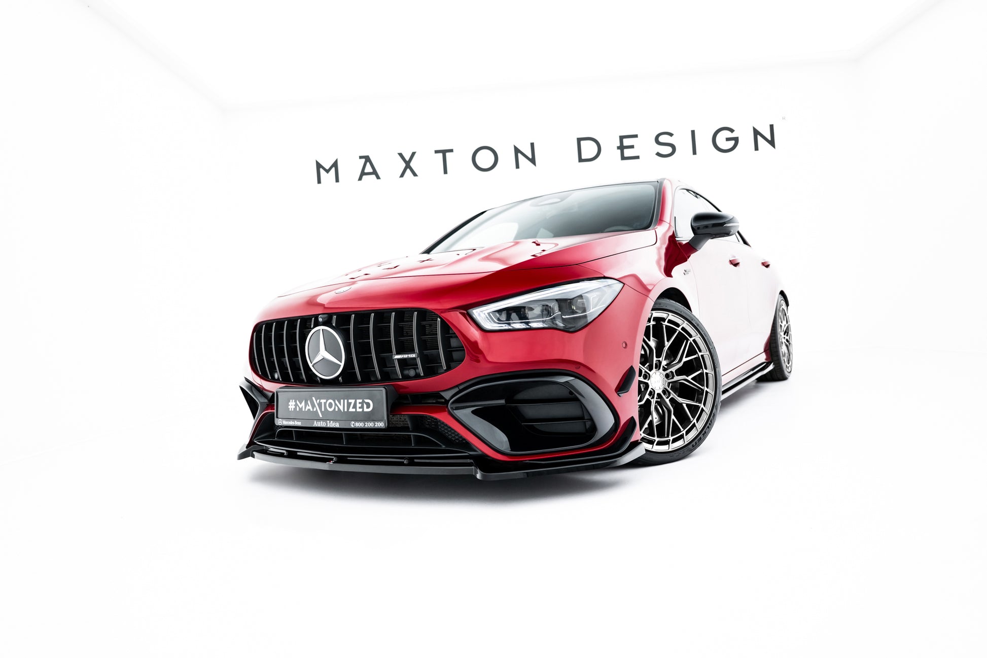 Front Splitter V.5 Mercedes-AMG CLA 45 Aero C118