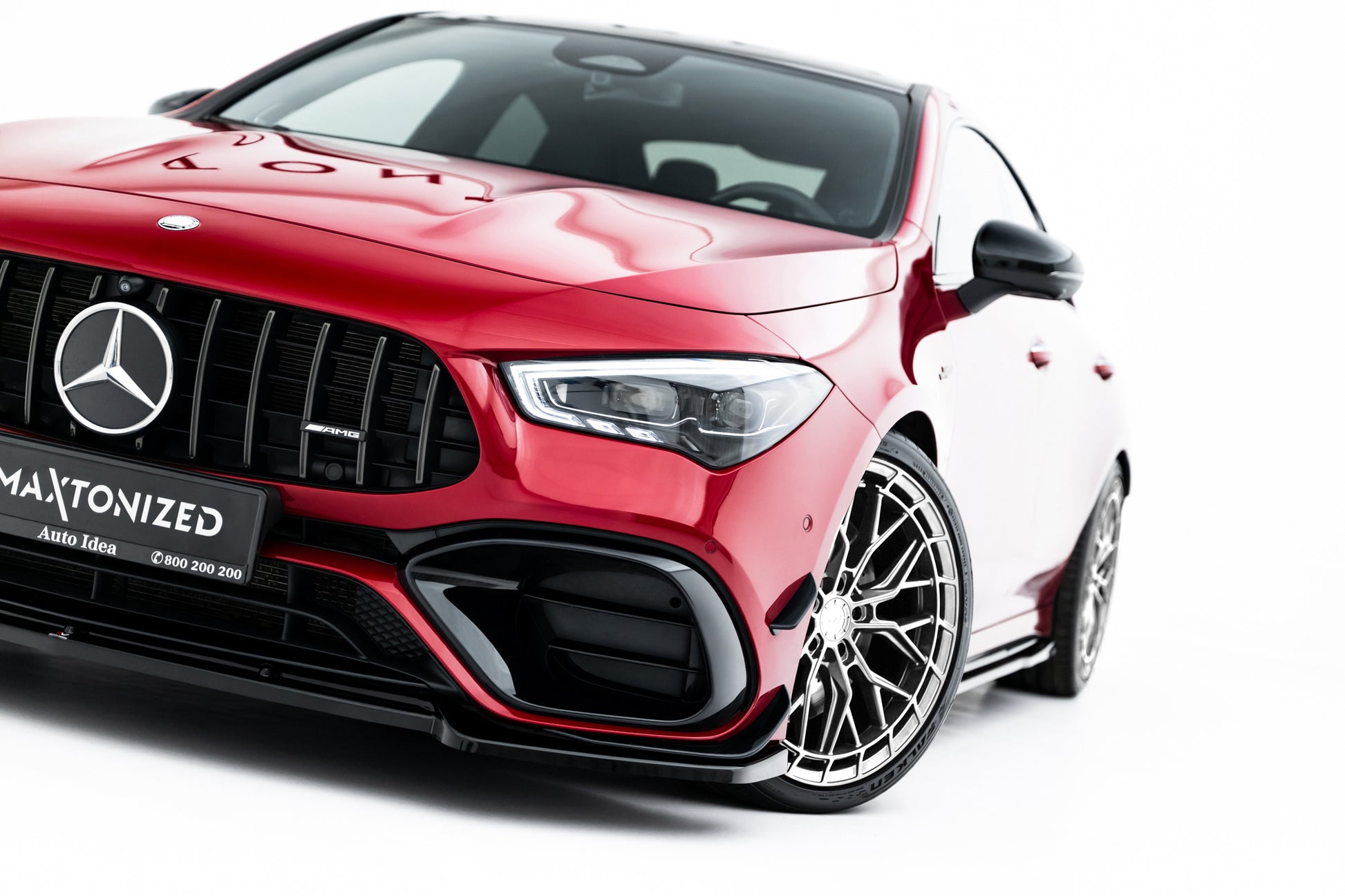 Front Splitter V.5 Mercedes-AMG CLA 45 Aero C118