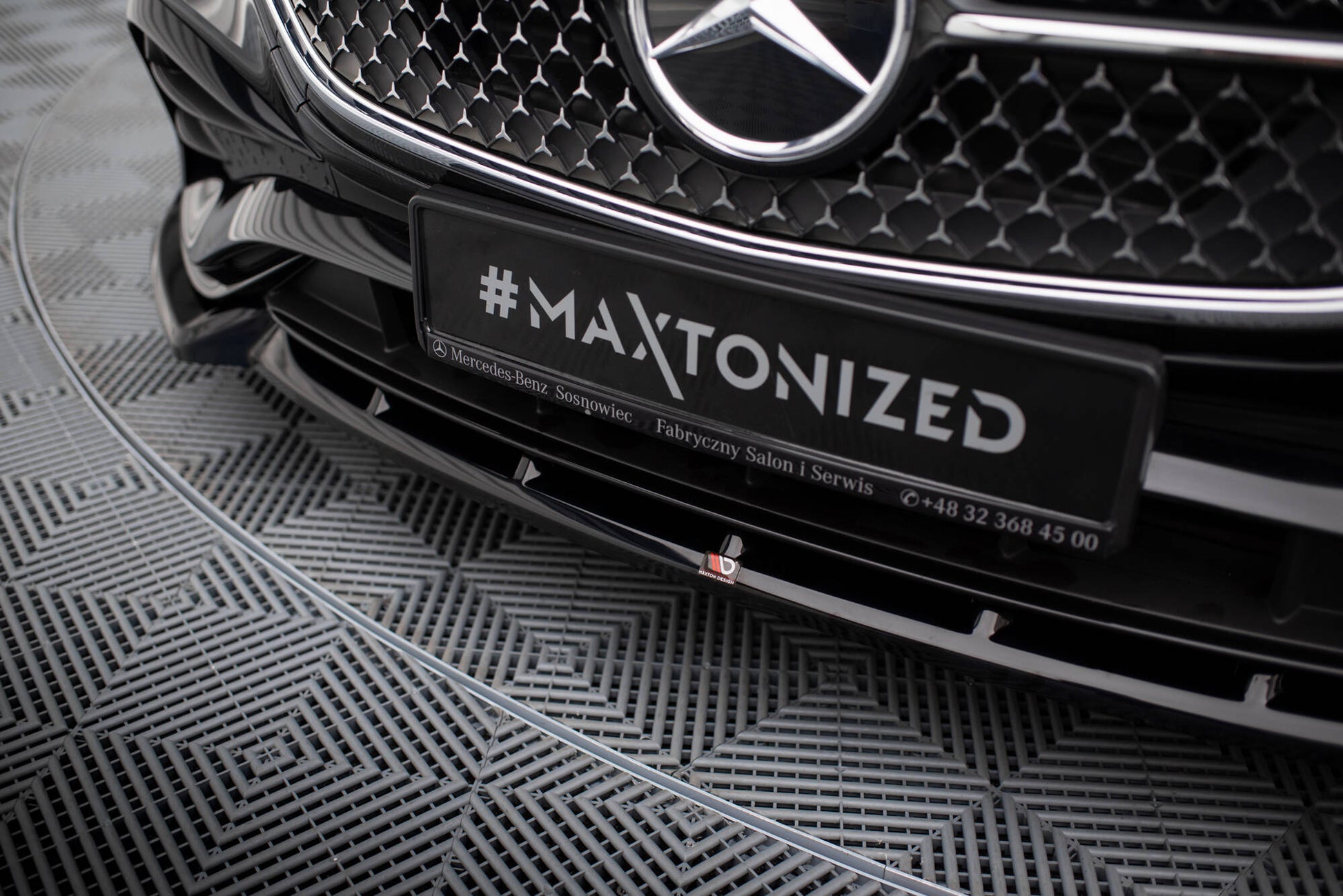 Front Splitter V.2 Mercedes-Benz E AMG-Line Sedan / Estate W214