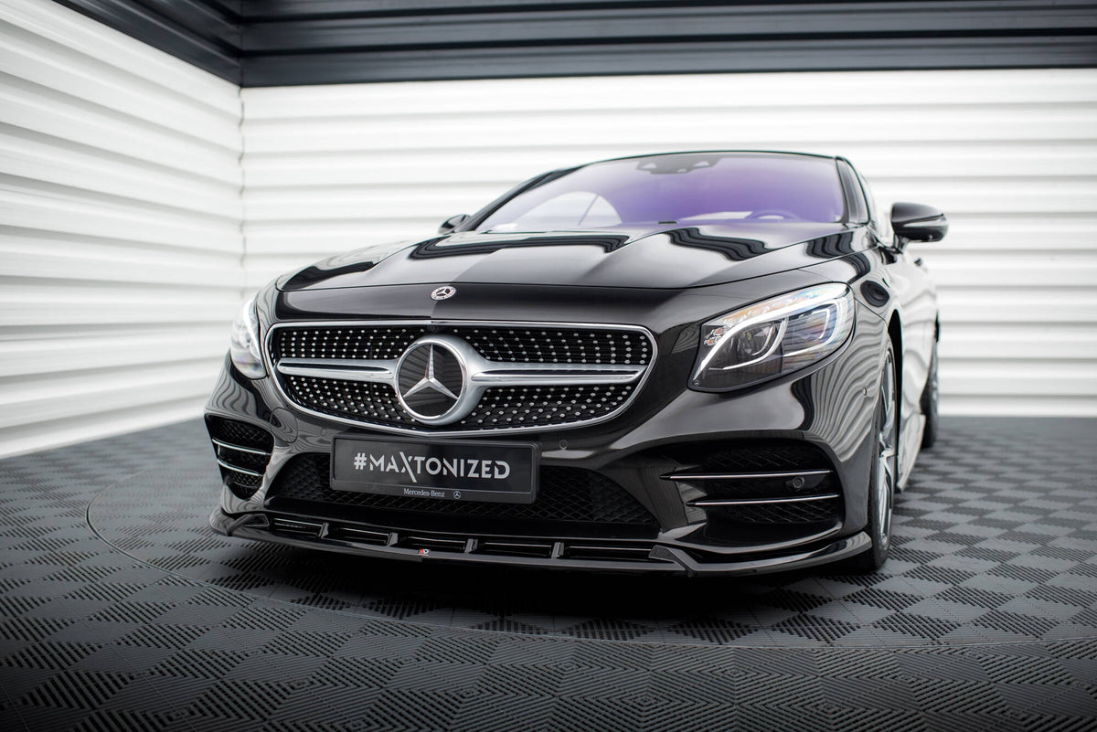 Front Splitter V.2 Mercedes-Benz S Coupe AMG Line C217
