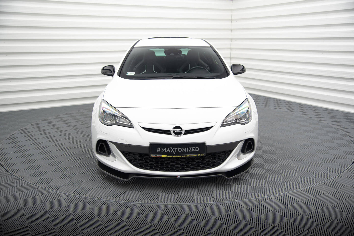 Front Splitter V.2 Opel Astra J OPC/VXR