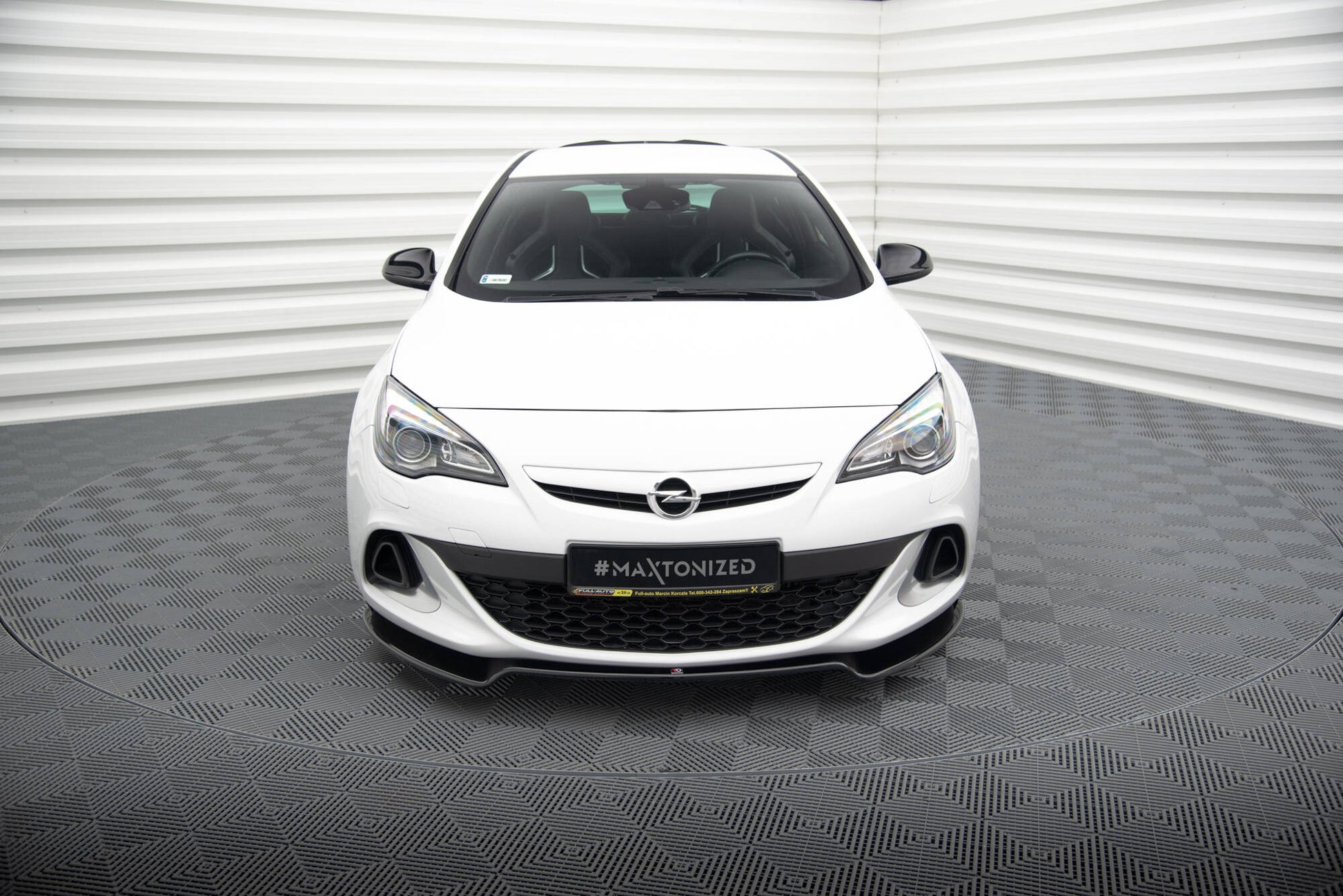 Front Splitter V.2 Opel Astra J OPC/VXR