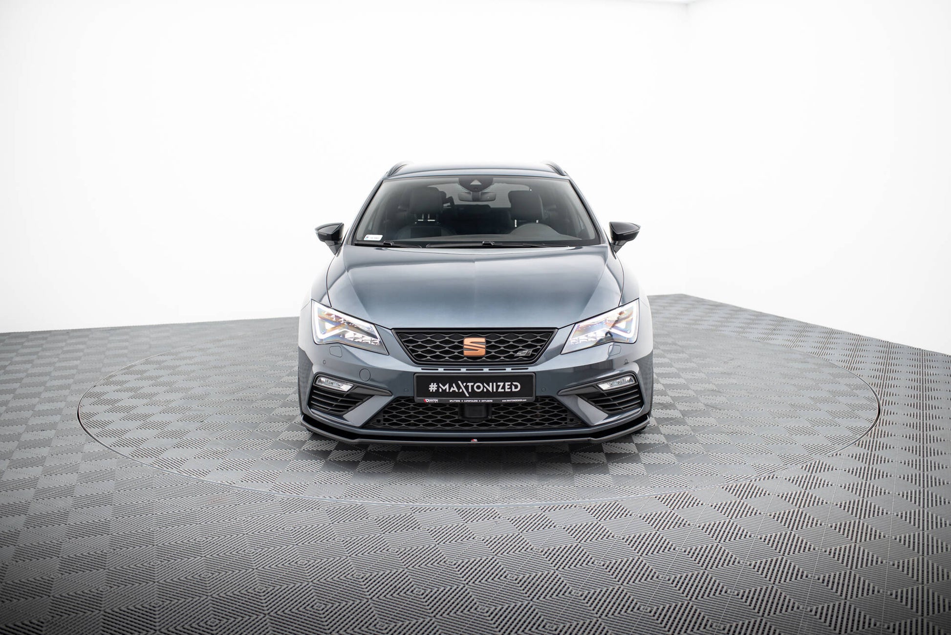 Front Splitter V.2 Seat Leon Cupra / FR Mk3 FL