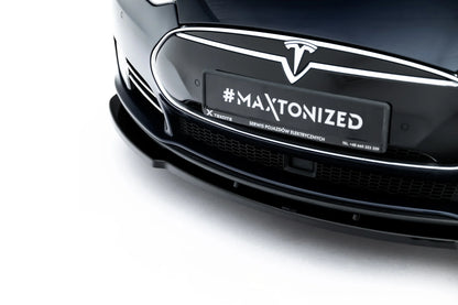Front Splitter V.2 Tesla Model S Mk1
