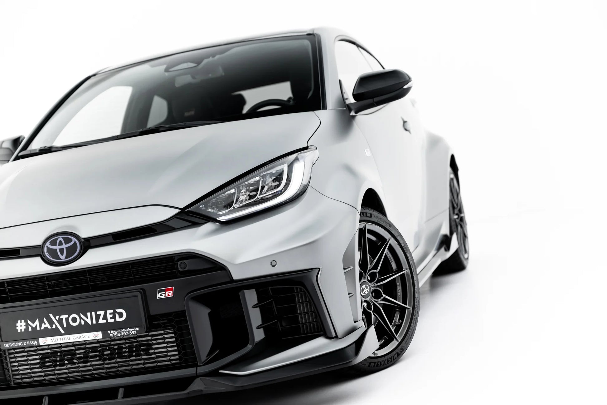 Front Splitter V.2 Toyota GR Yaris Mk4 Facelift