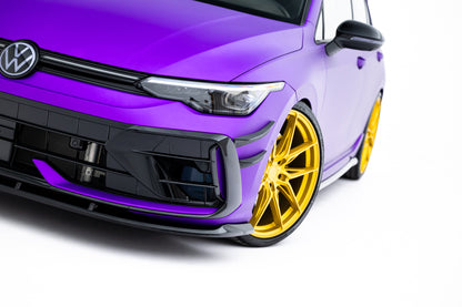 Front Splitter V.2 Volkswagen Golf R Hatchback Mk8 Facelift