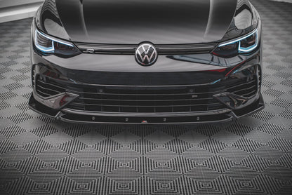 Front Splitter V.2 Volkswagen Golf R Hatchback / Variant  Mk8