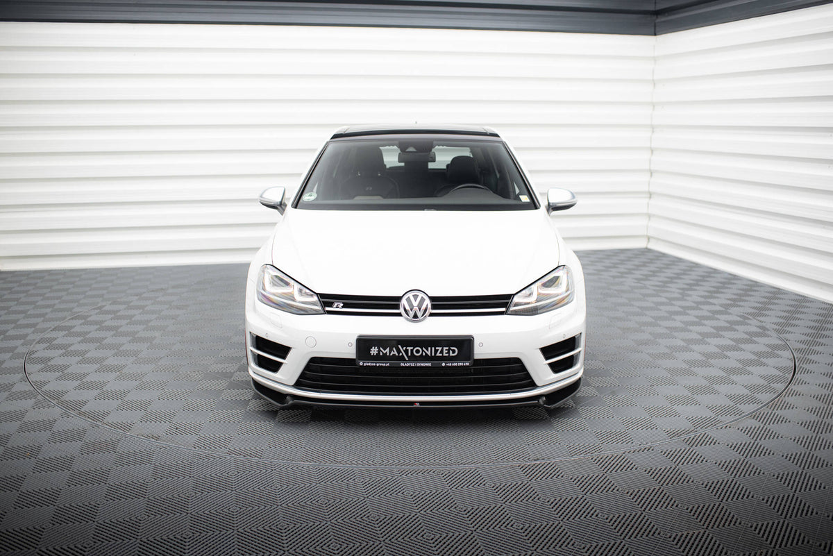 Front Splitter V.2 Volkswagen Golf R / R-Line Mk7