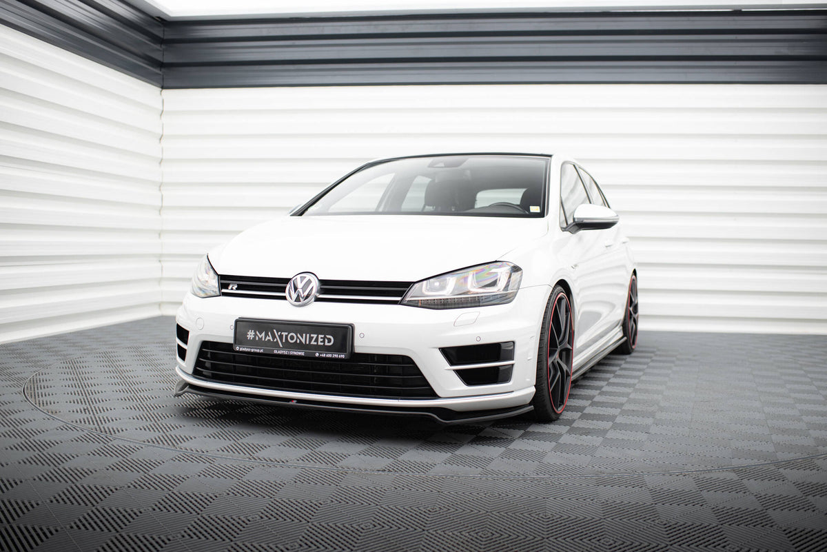 Front Splitter V.2 Volkswagen Golf R / R-Line Mk7