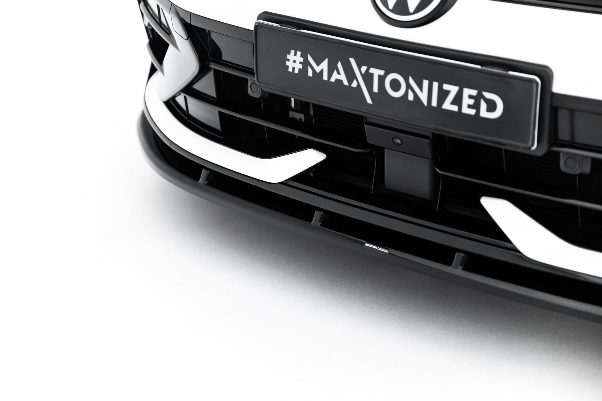 Front Splitter V.2 Volkswagen Golf R Variant Mk8 Facelift