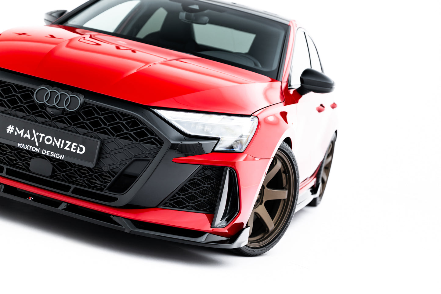 Front Splitter V.3 Audi RS3 Sedan 8Y Facelift
