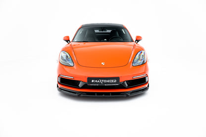 Front Splitter  V.3 Porsche 718 Cayman GTS 982c