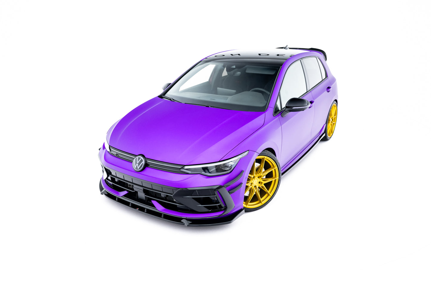 Front Splitter V.3 Volkswagen Golf R Hatchback Mk8 Facelift