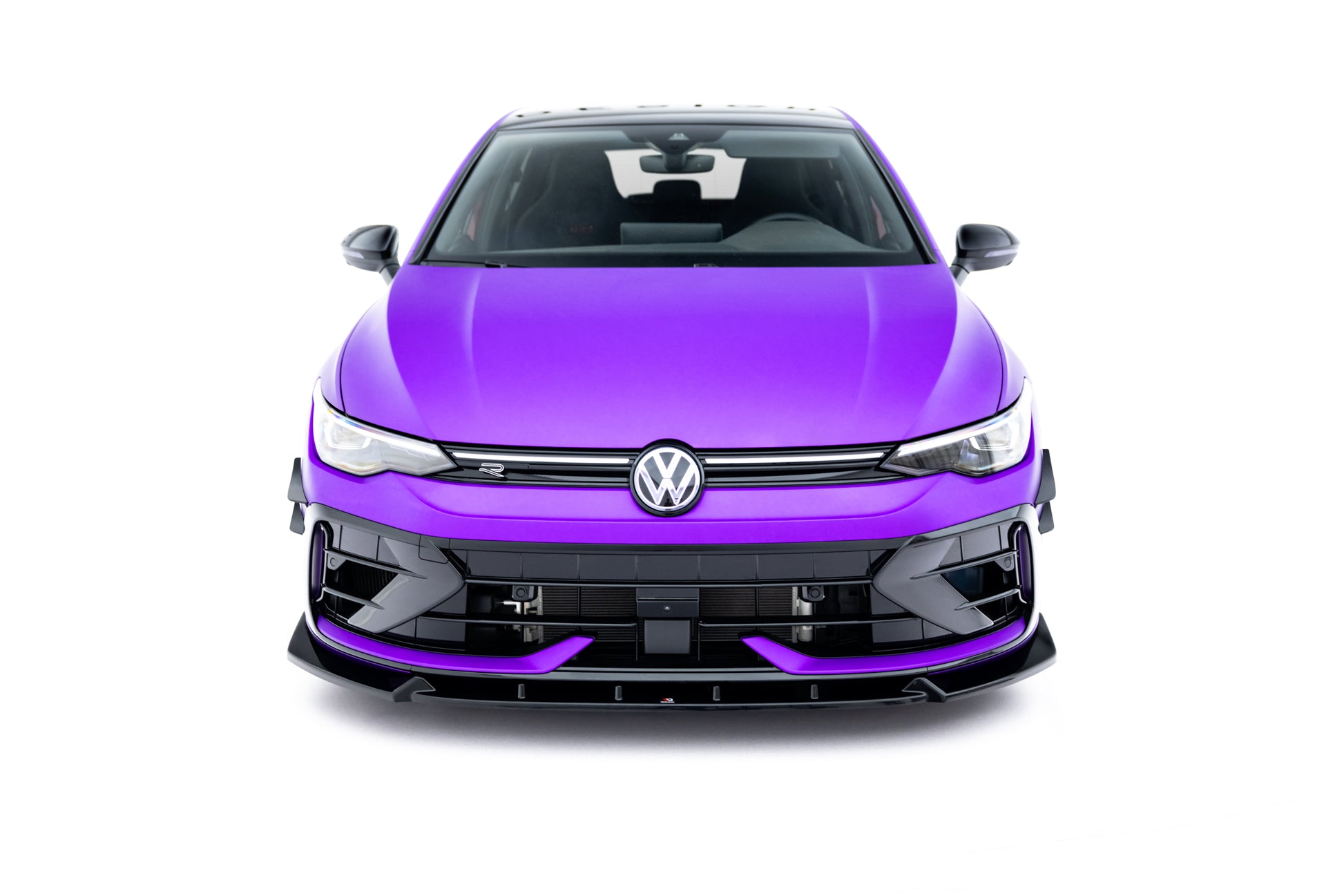 Front Splitter V.3 Volkswagen Golf R Hatchback Mk8 Facelift