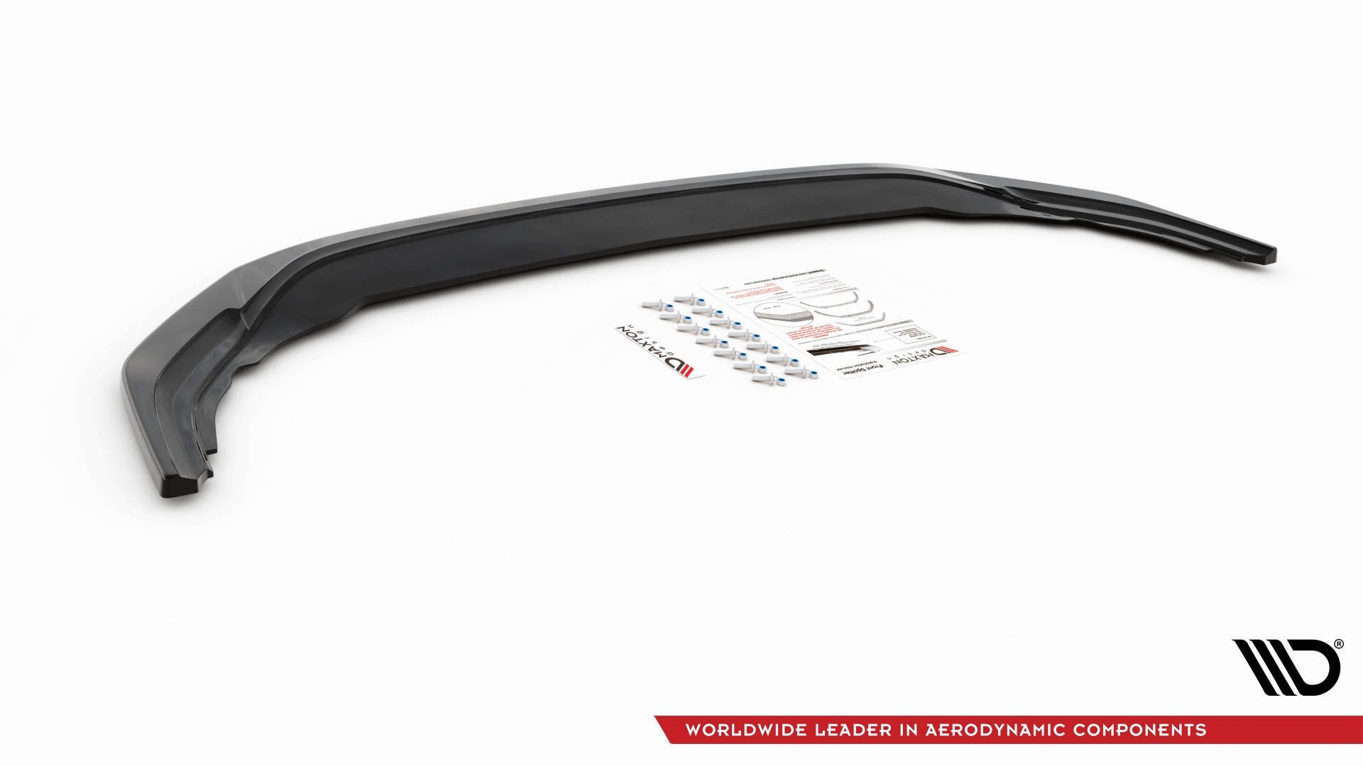 Front Splitter V.3 Volkswagen Golf R Hatchback / Variant  Mk8