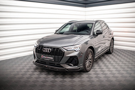 Front Splitter V.4 Audi Q3 Sportback / SUV S-Line F3