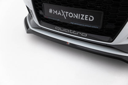 Front Splitter V.4 Audi RS3 Sedan 8V Facelift