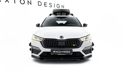 Front Splitter V.4 Skoda Octavia RS Mk4