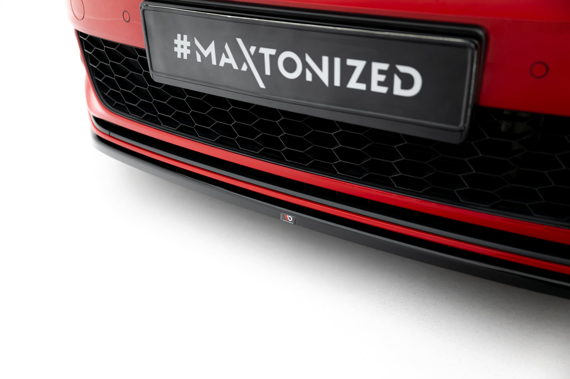 Front Splitter V.4 Volkswagen Golf GTI / GTD Mk7 Facelift