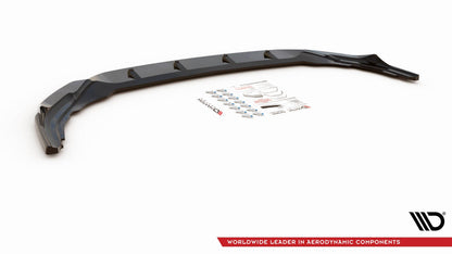 Front Splitter V.4 Volkswagen Golf R Hatchback / Variant  Mk8