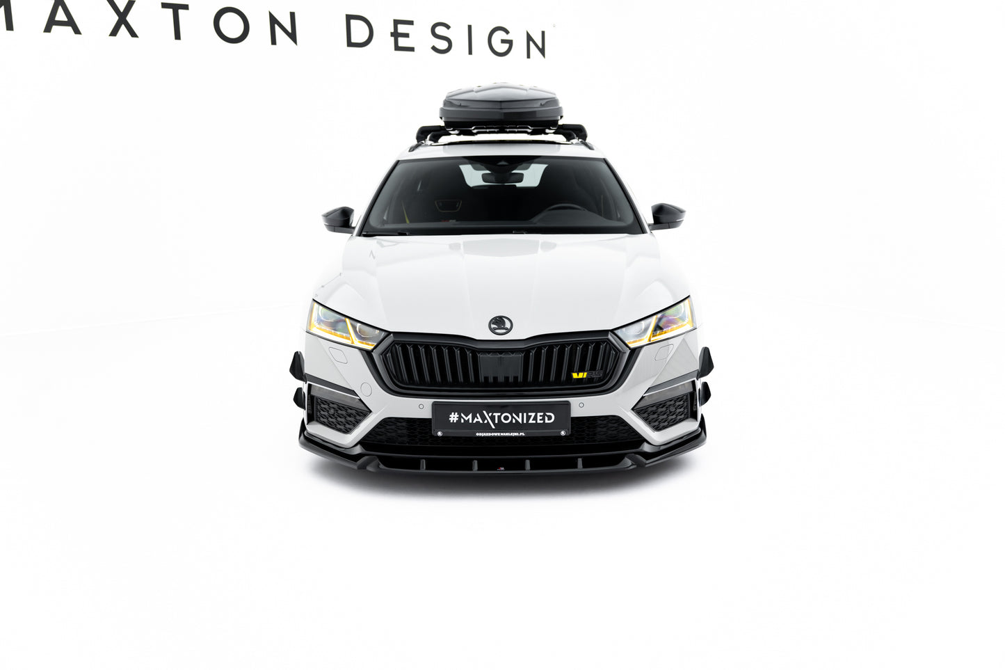 Front Splitter V.5 Skoda Octavia RS Mk4