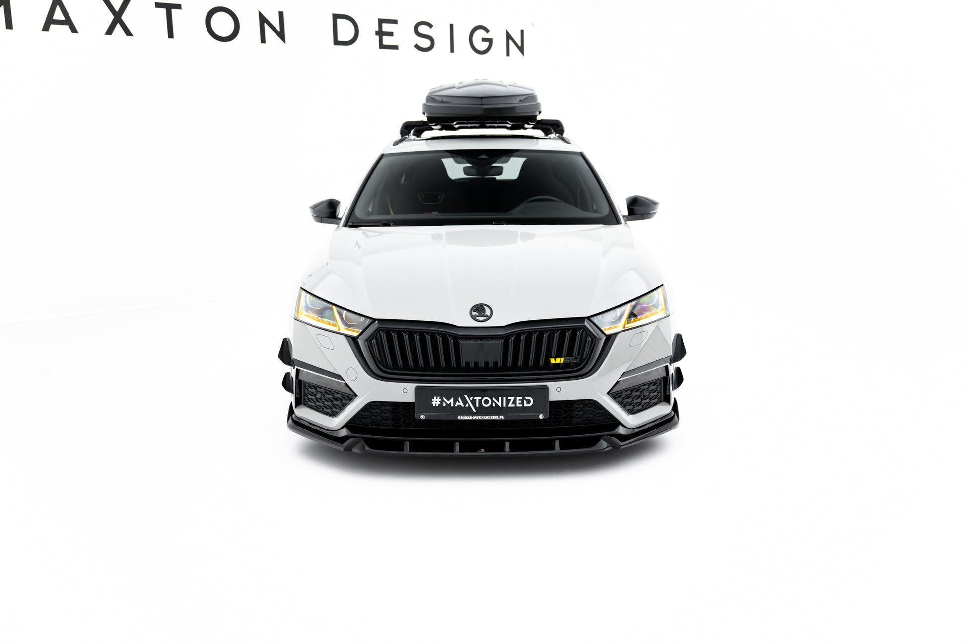 Front Splitter V.5 Skoda Octavia RS Mk4
