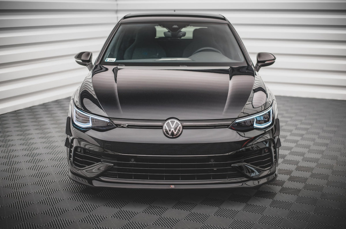 Front Splitter V.5 Volkswagen Golf R Hatchback / Variant  Mk8