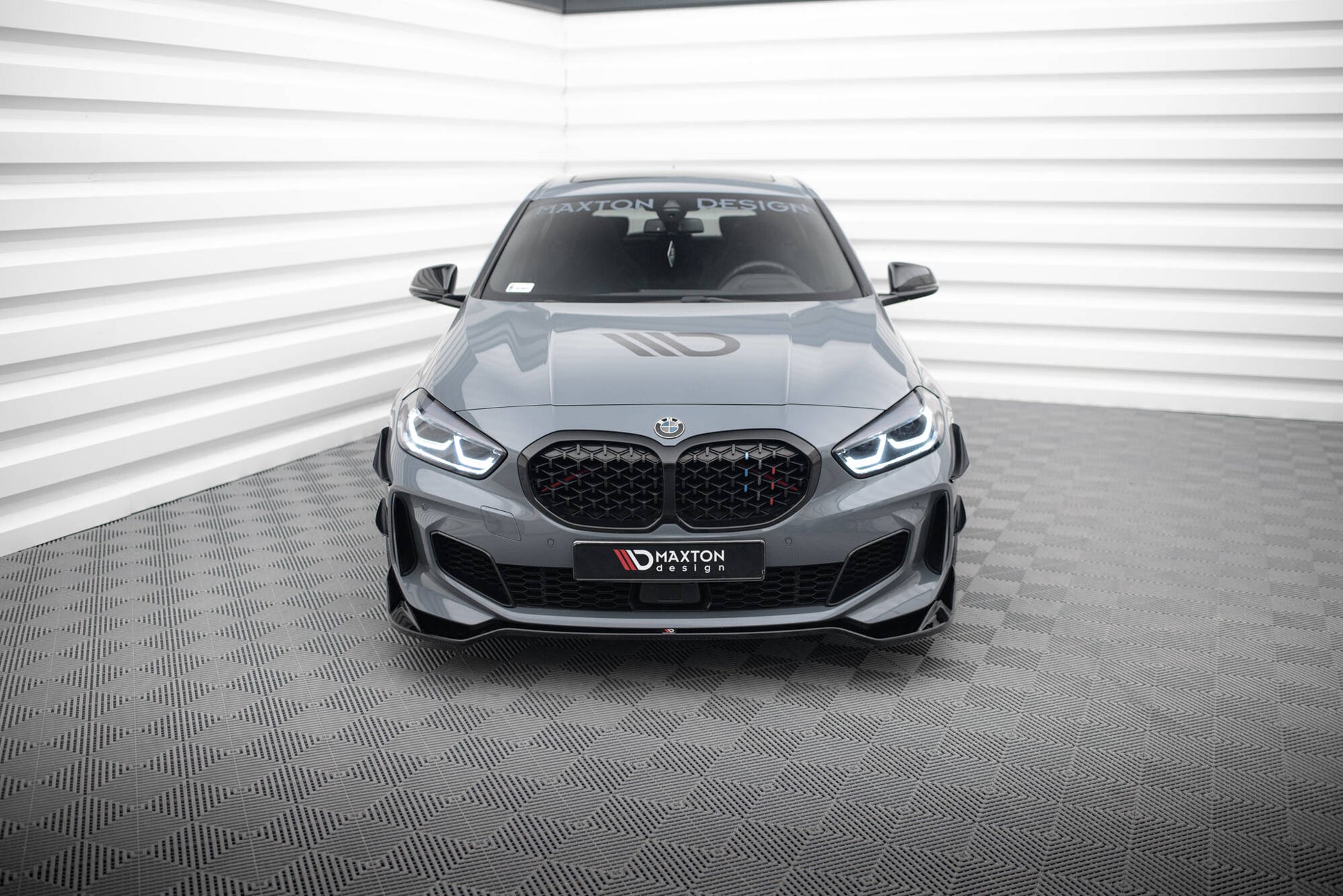 Front Splitter V.5 for BMW 1 M-Pack / M135i / 128ti F40