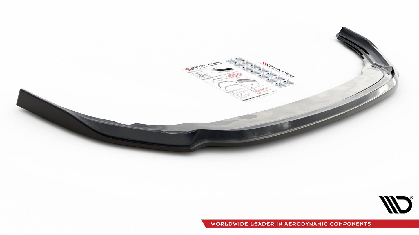 Front Splitter V.6 Volkswagen Golf R Hatchback / Variant  Mk8