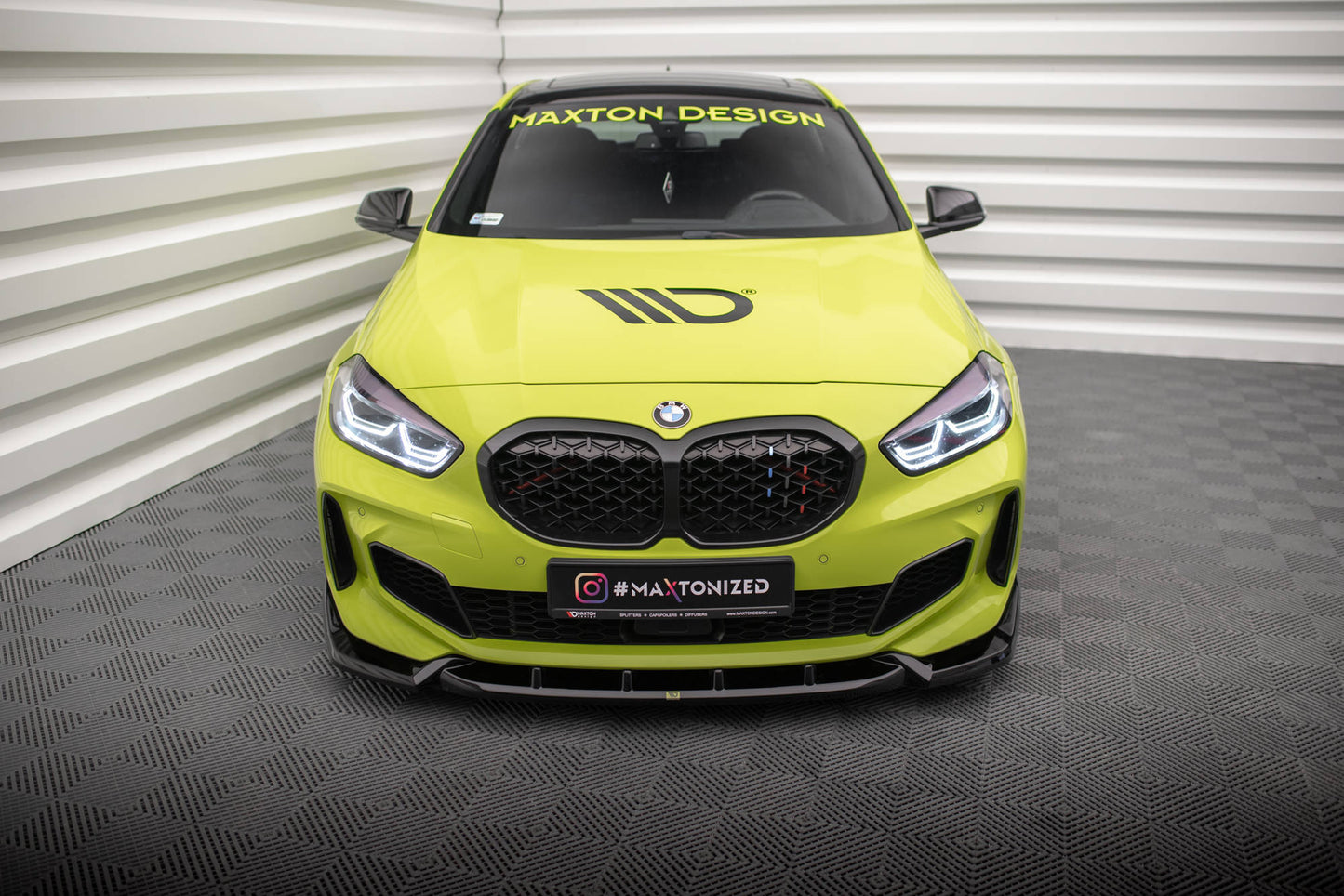 Front Splitter V.7 for BMW 1 M-Pack / M135i / 128ti F40