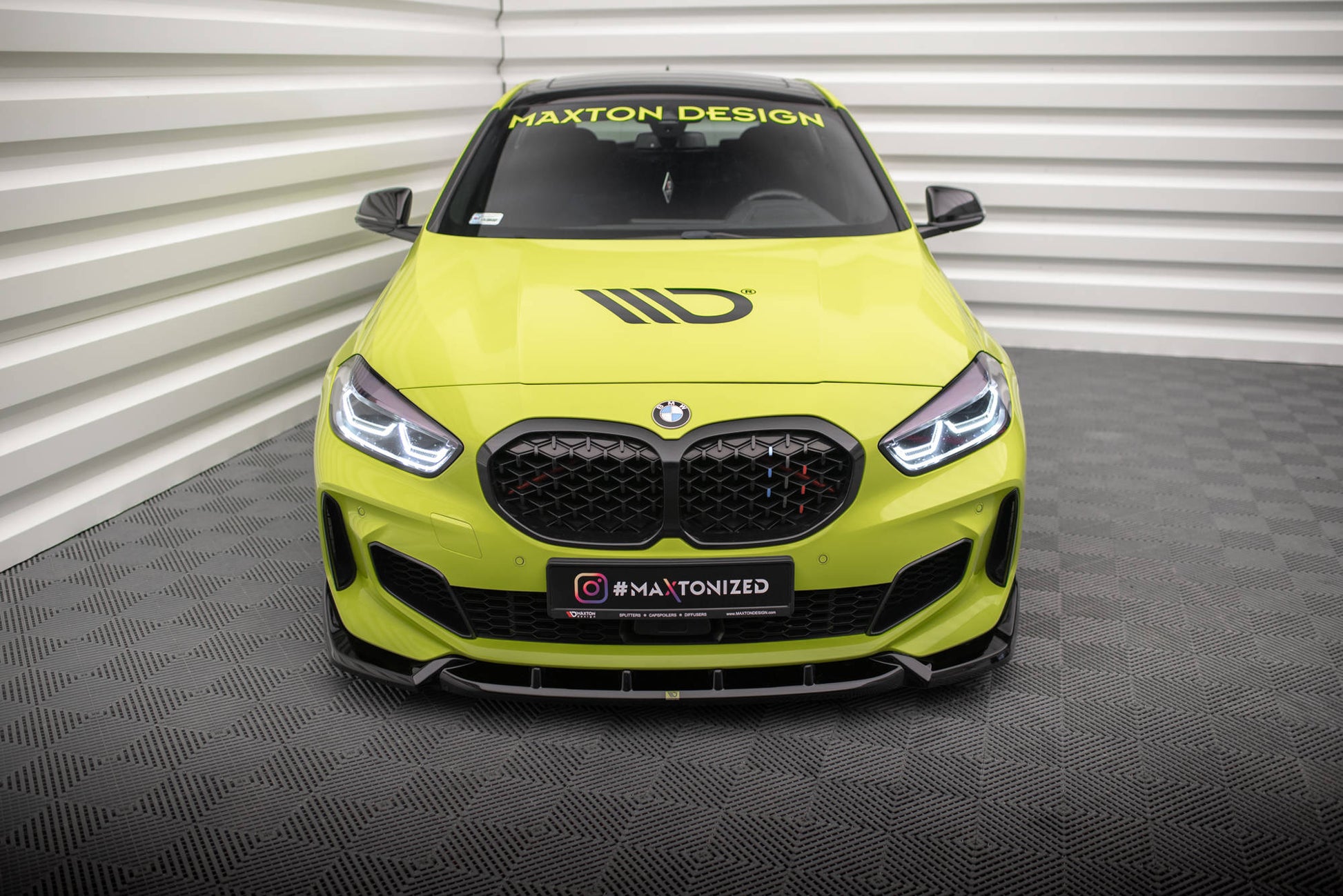 Front Splitter V.7 for BMW 1 M-Pack / M135i / 128ti F40