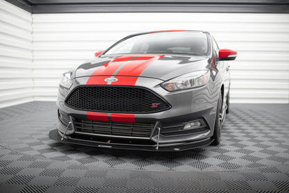 Hybrid Front Splitter V.1 Ford Focus ST Mk3 FL