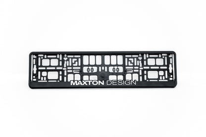 License Plate Frames Maxton Design