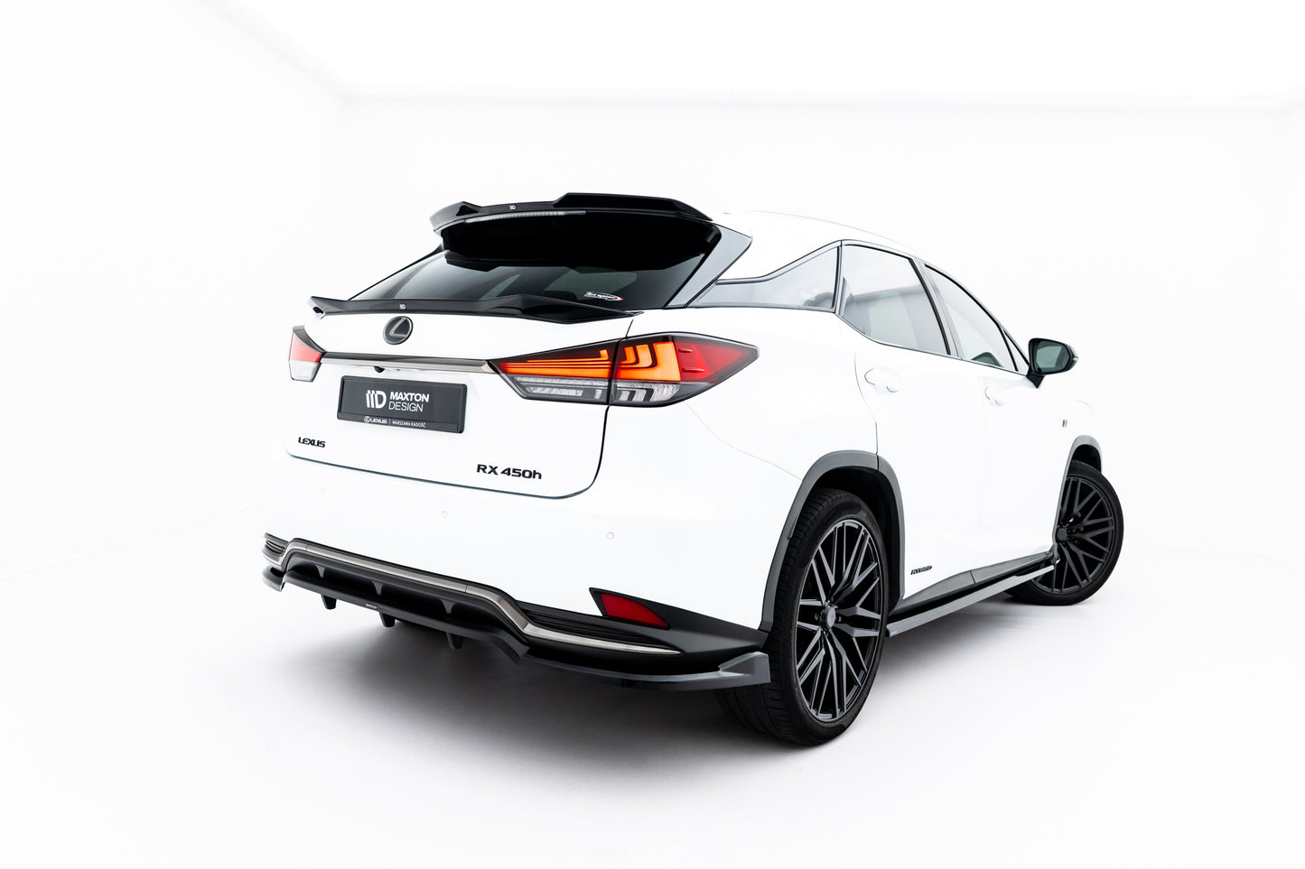 Lower Spoiler Cap 3D Lexus RX F-Sport Mk4 Facelift