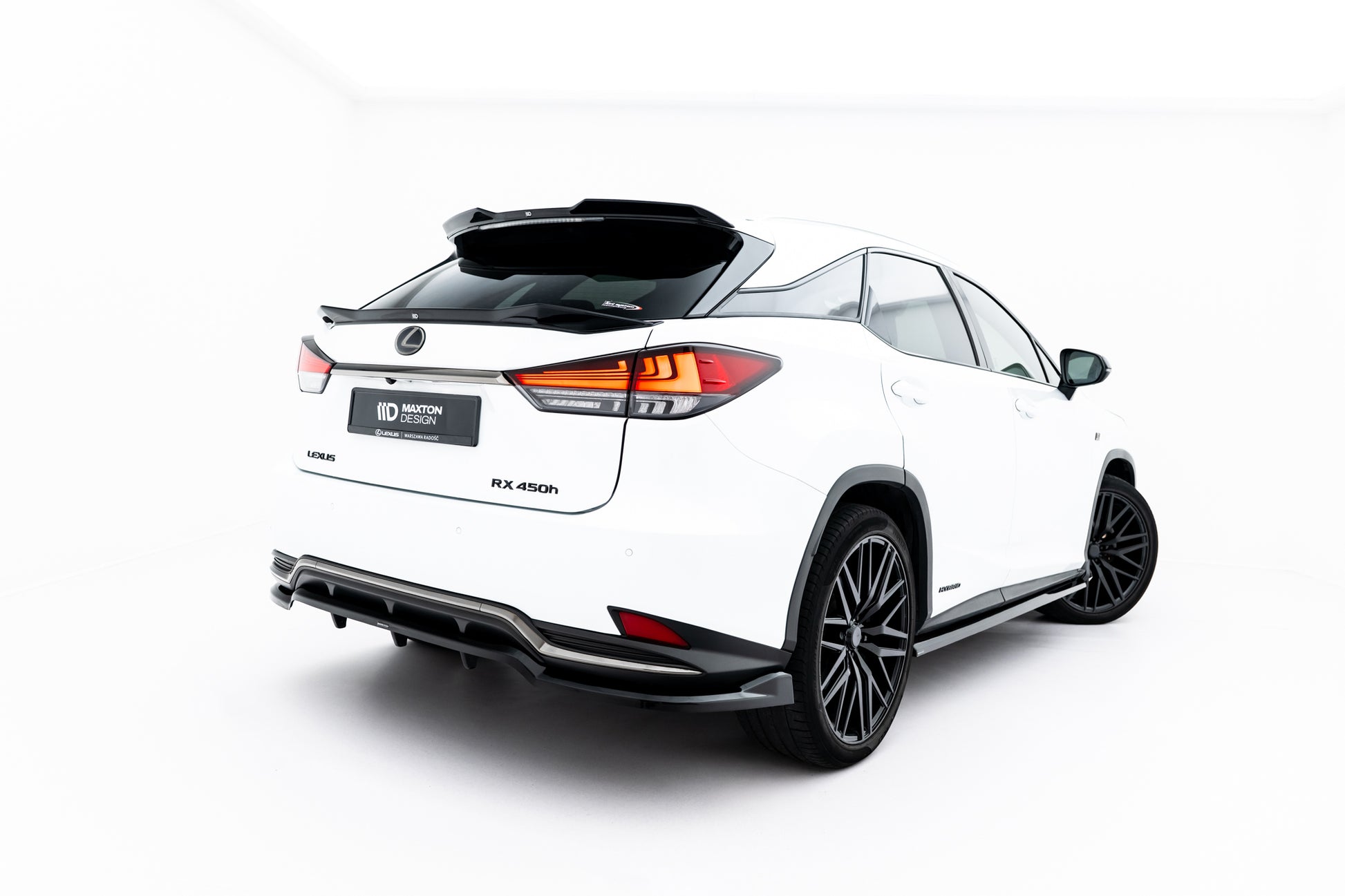 Lower Spoiler Cap 3D Lexus RX F-Sport Mk4 Facelift
