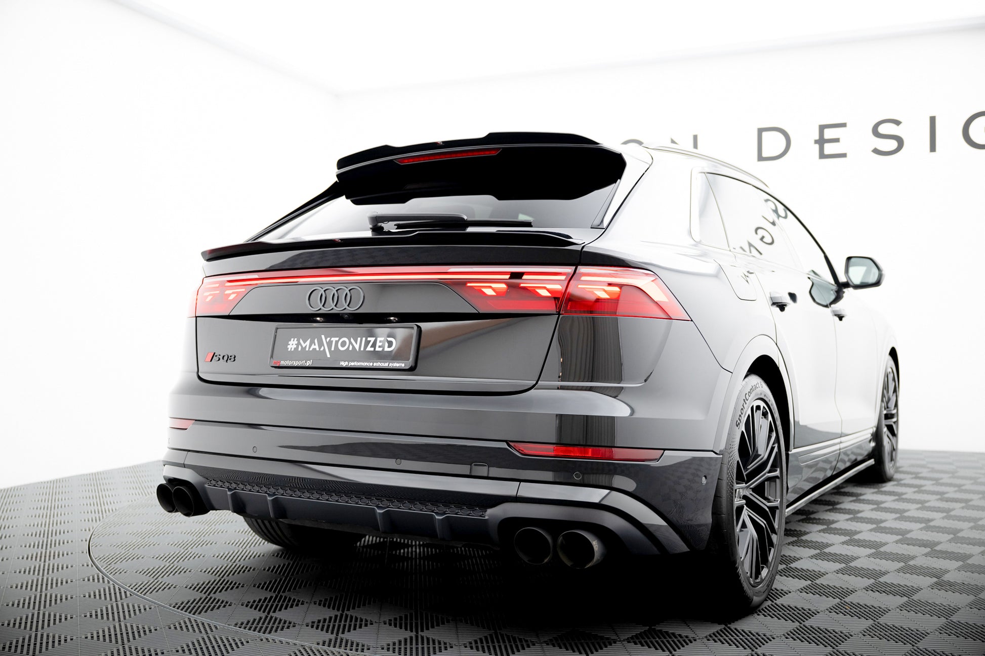 Lower Spoiler Cap Audi Q8 S-line / SQ8 Mk1 Facelift