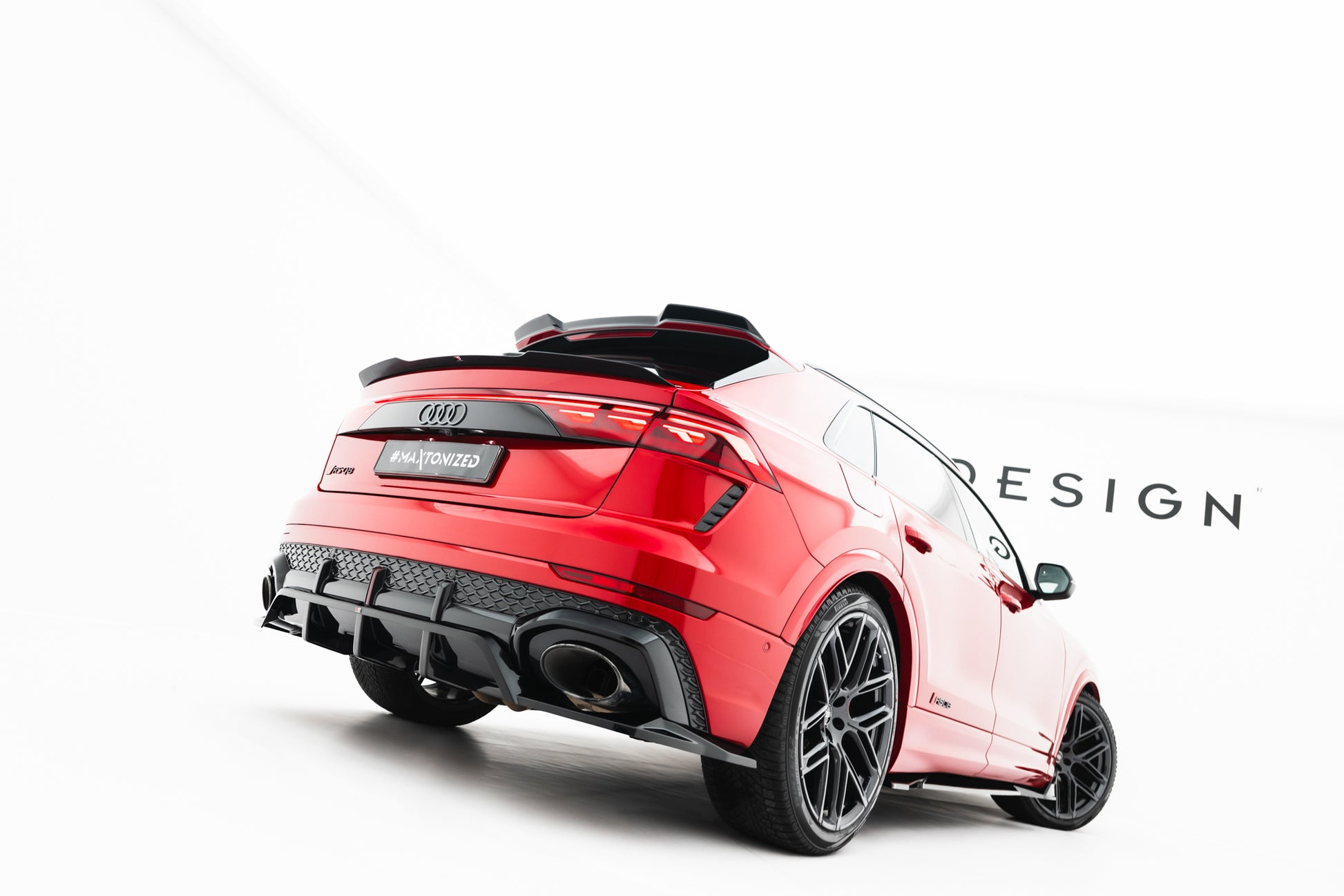 Lower Spoiler Cap V.1 Audi RSQ8 Mk1 Facelift