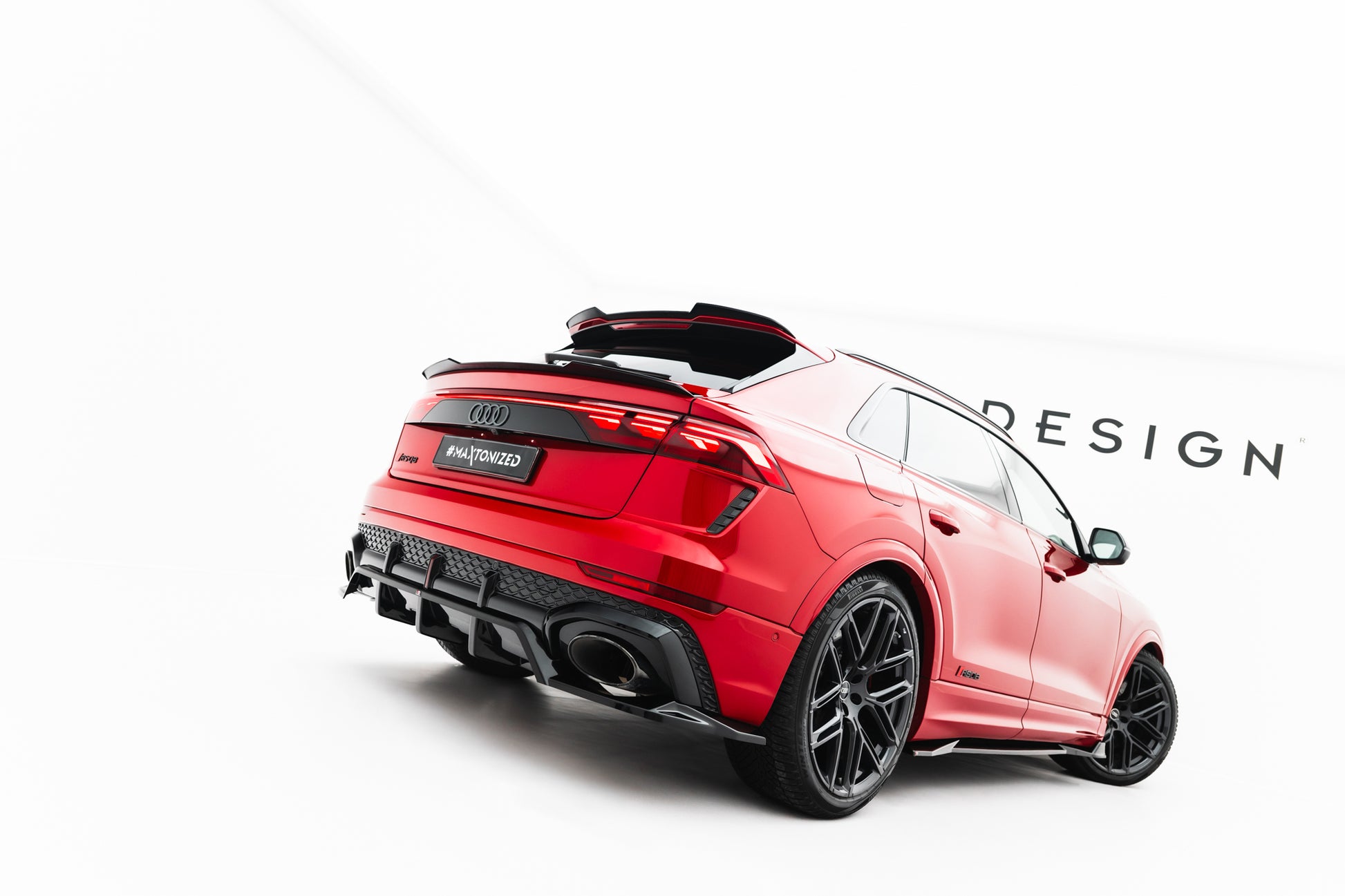 Lower Spoiler Cap V.2 Audi RSQ8 Mk1 Facelift