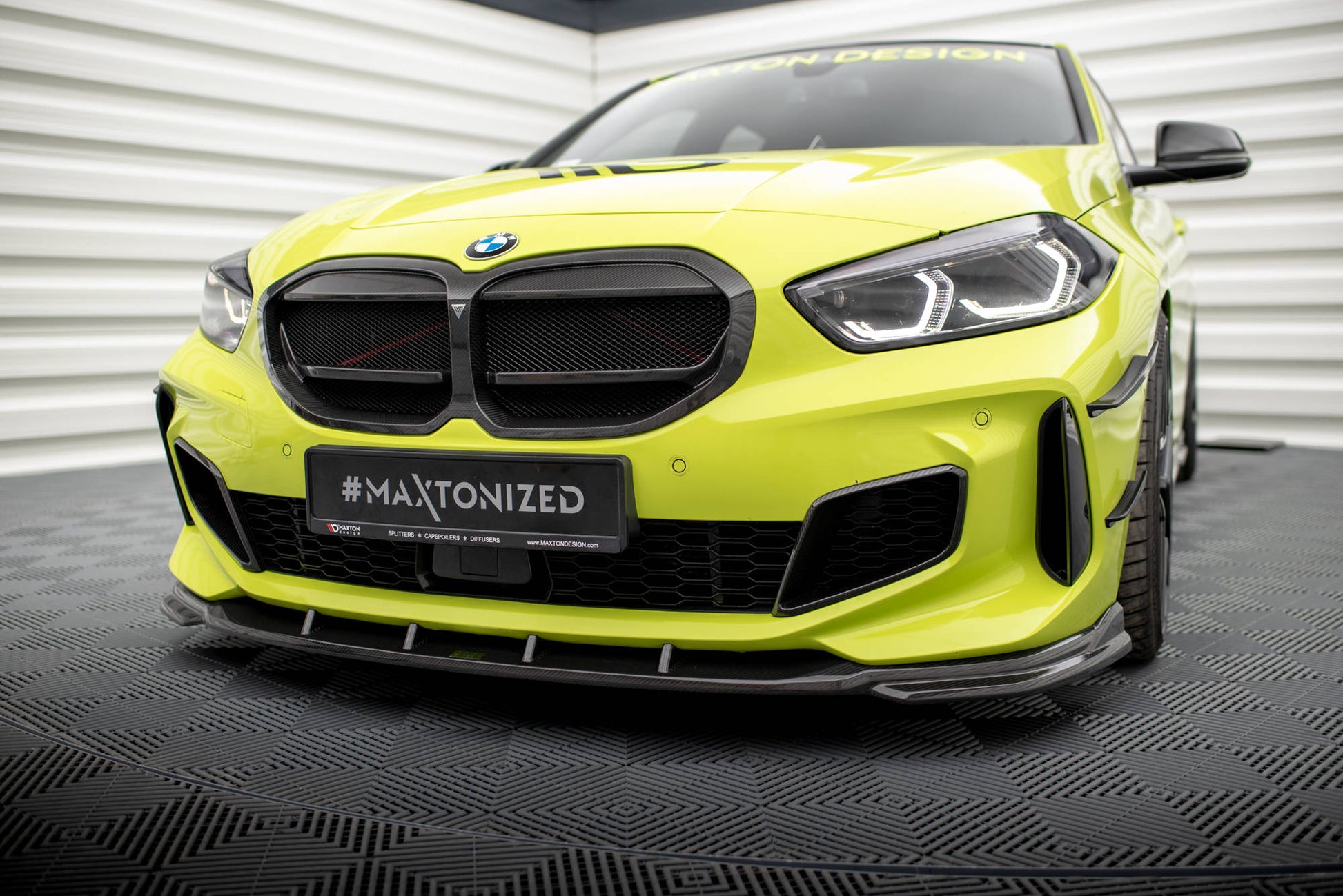Prepreg Carbon Fiber Front Grill BMW 1 M-Pack/ M135i / 128ti F40